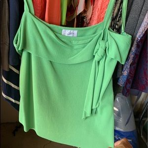 Stunning quality knit strap top